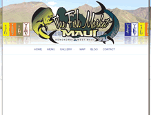 Tablet Screenshot of fishmarketmaui.com
